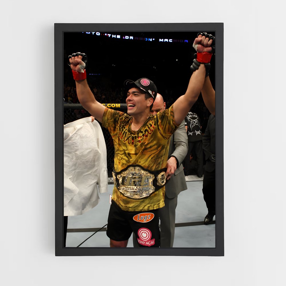 Poster Ceinture de Gloire – affiche MMA (vue 2)
